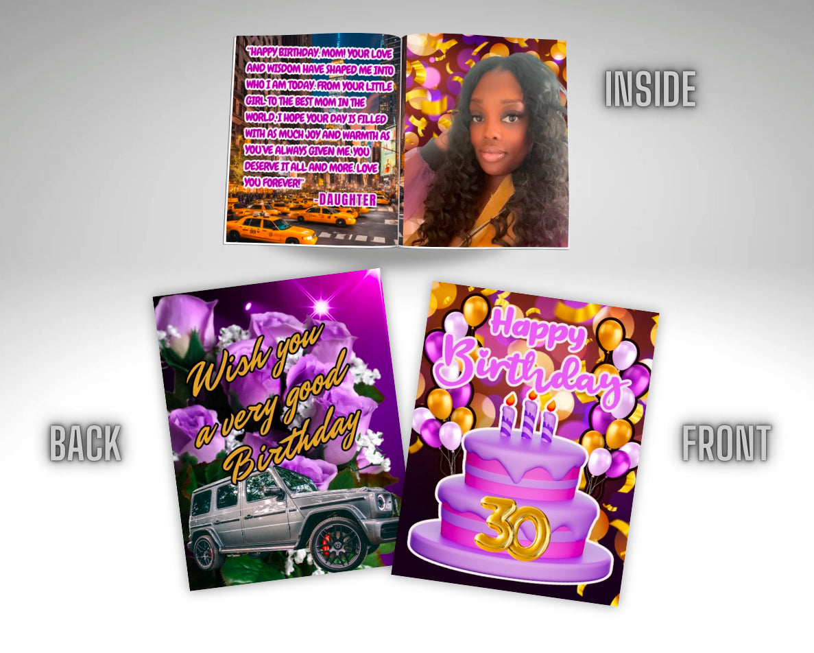Custom Giant Cards