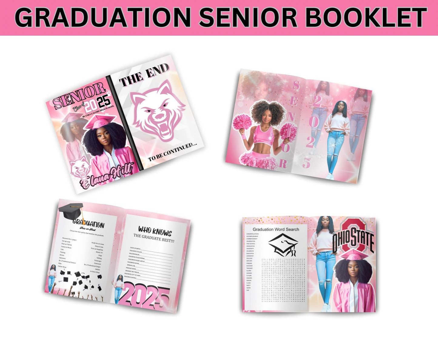 Graduation Senior Booklet