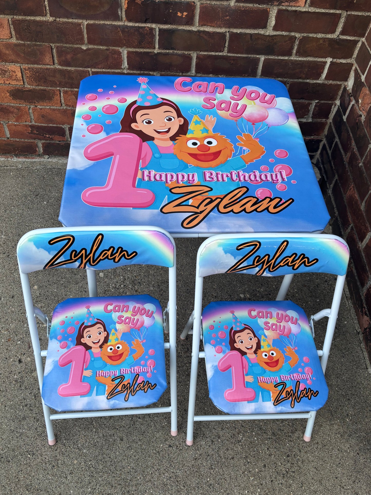 Children’s Learning Table Set