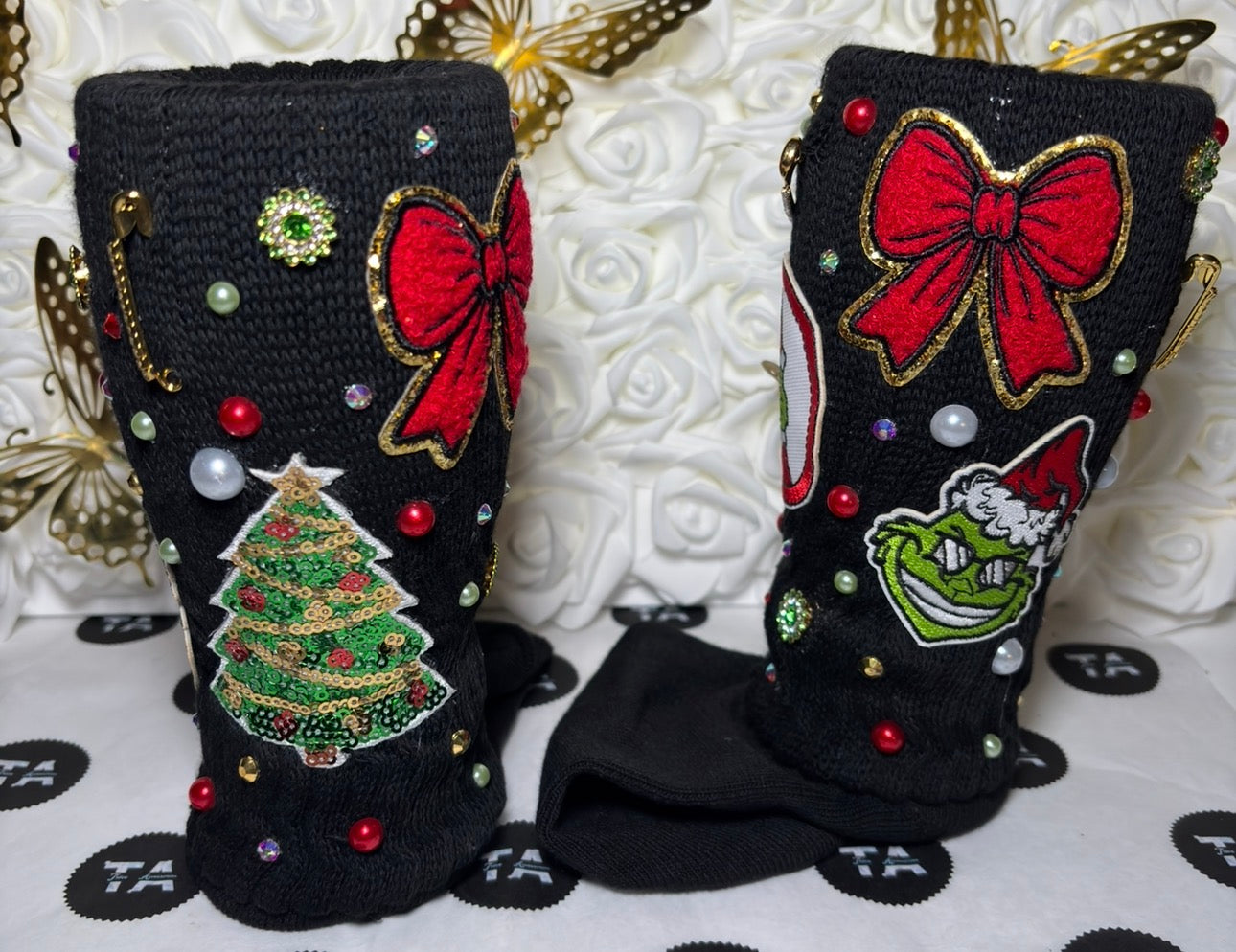 Grinch Junk Socks