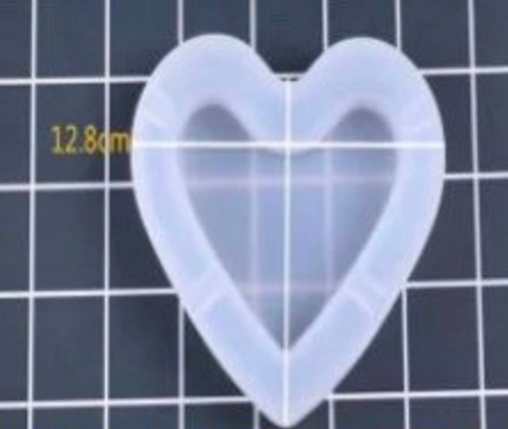 Hexagon/heart mold