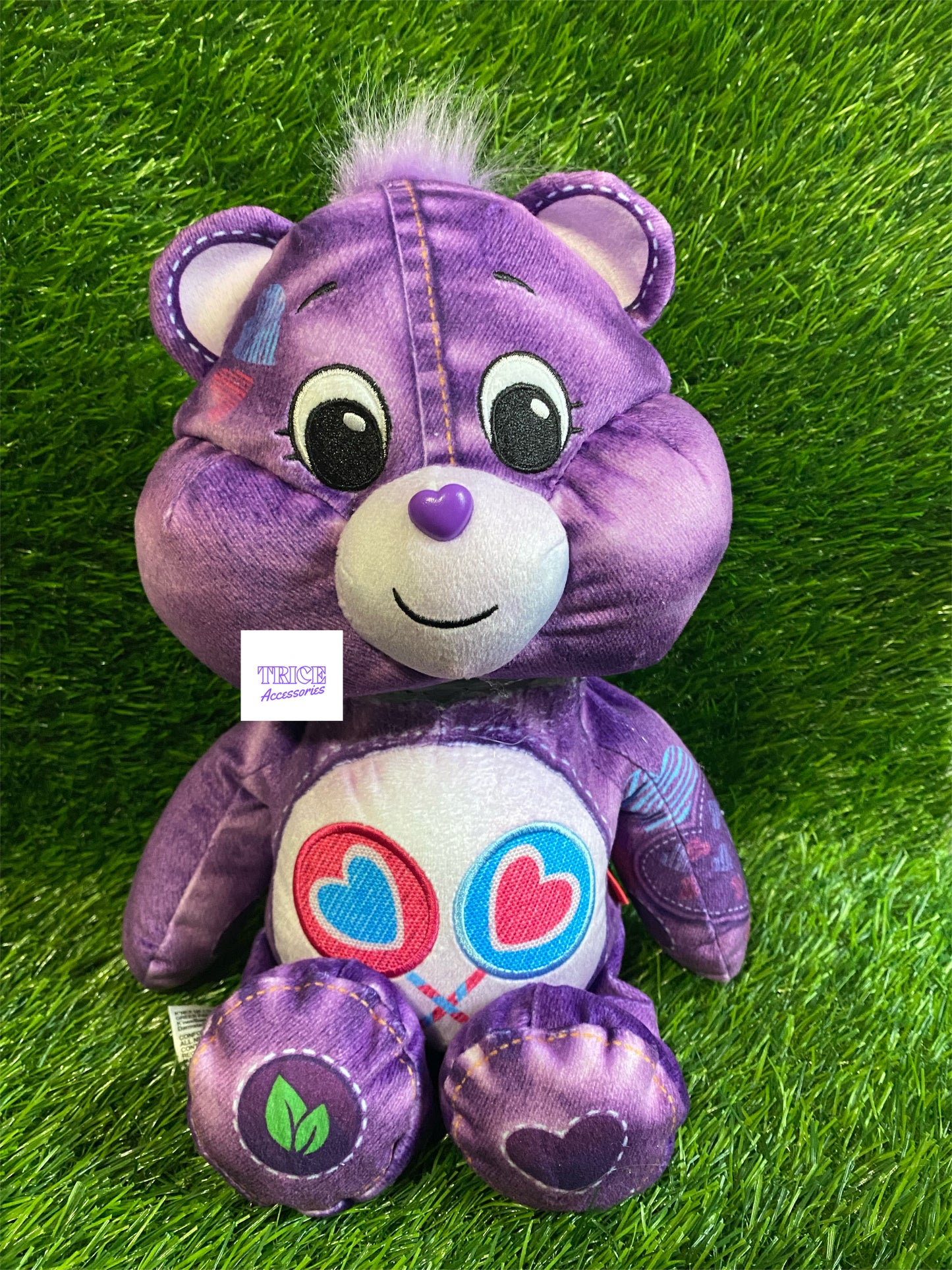 Denim Care Bear Jars