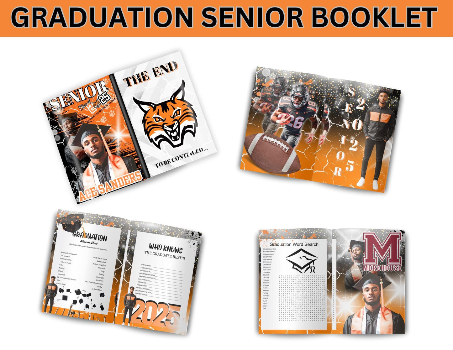 Graduation Senior Booklet