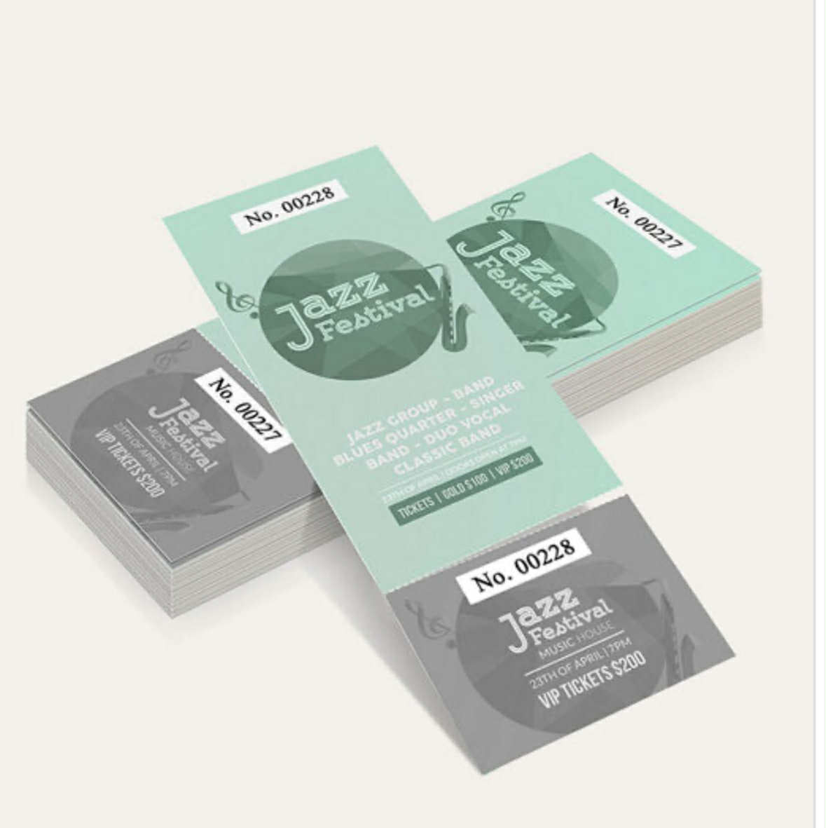 Custom Event Tickets