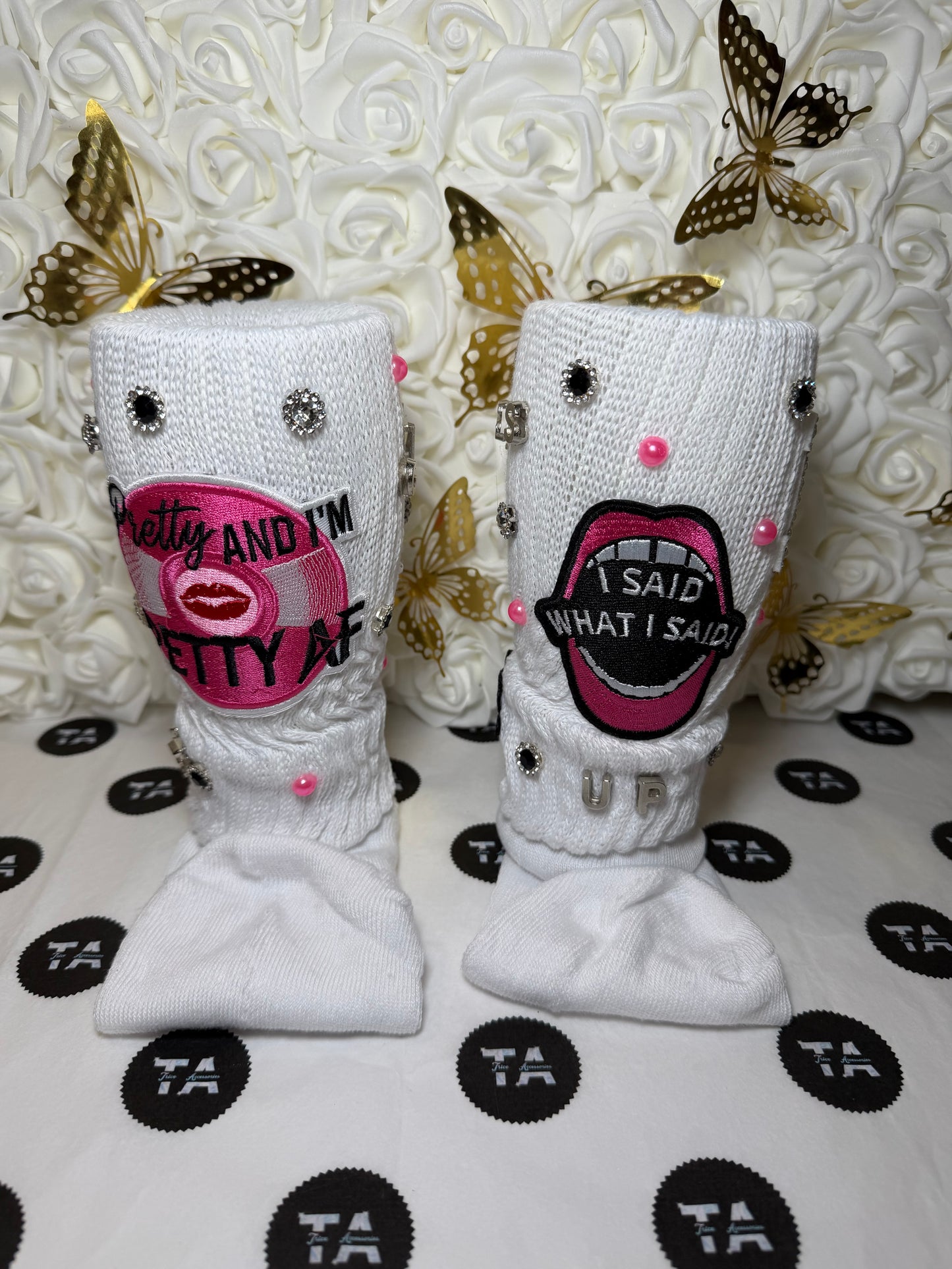 Cardi b Junk Socks