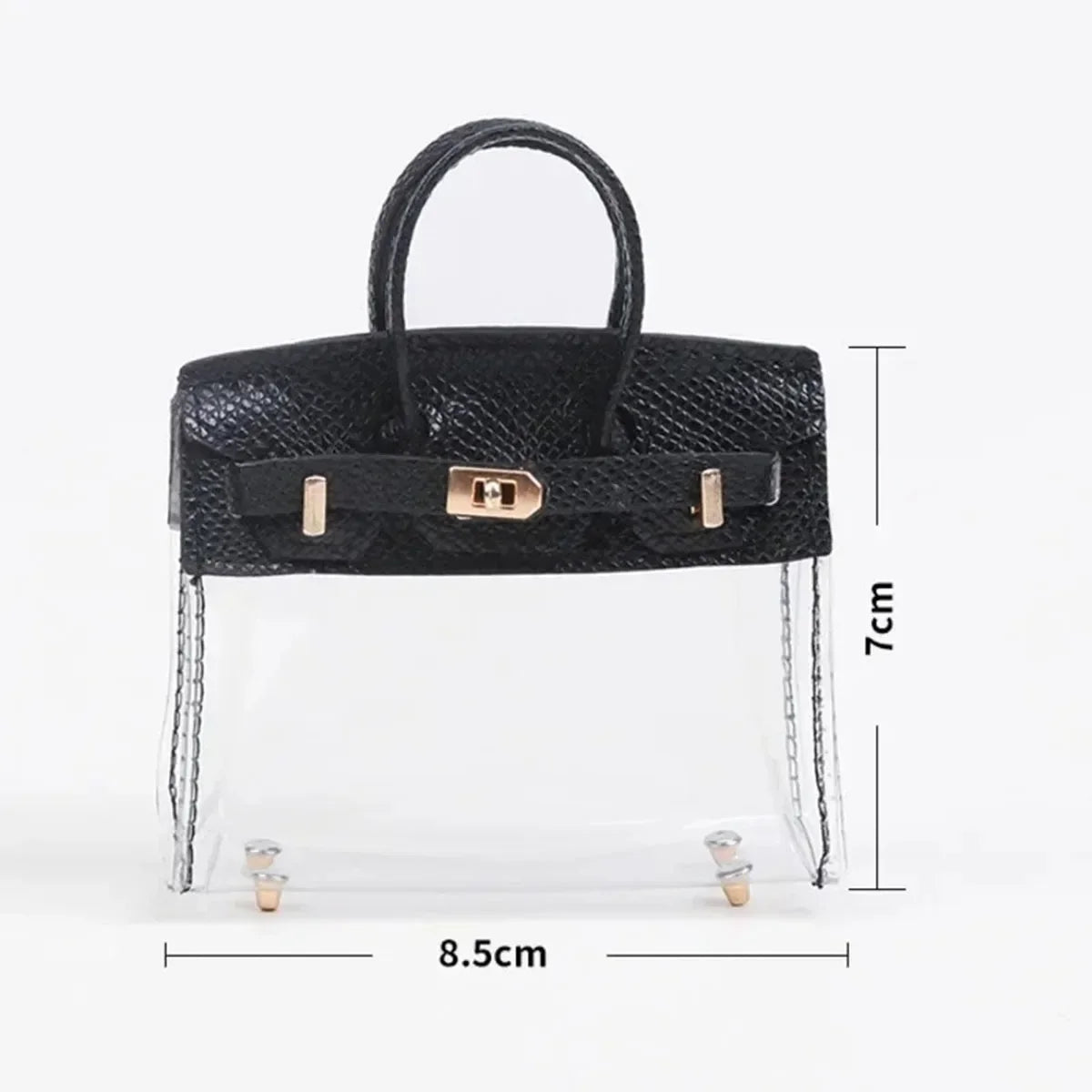 Car Keys Transparent Small Handbag