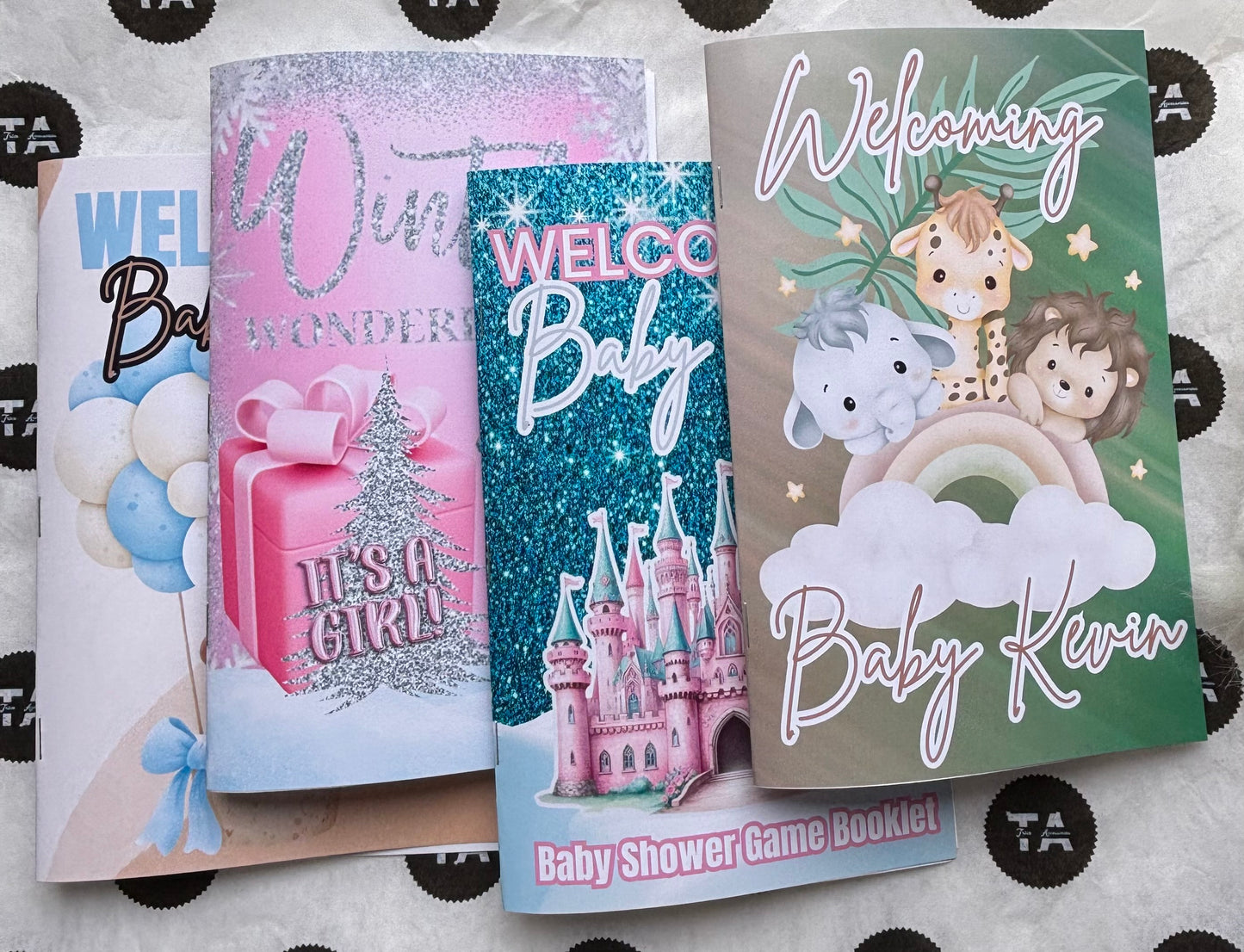 Baby Shower Game Book