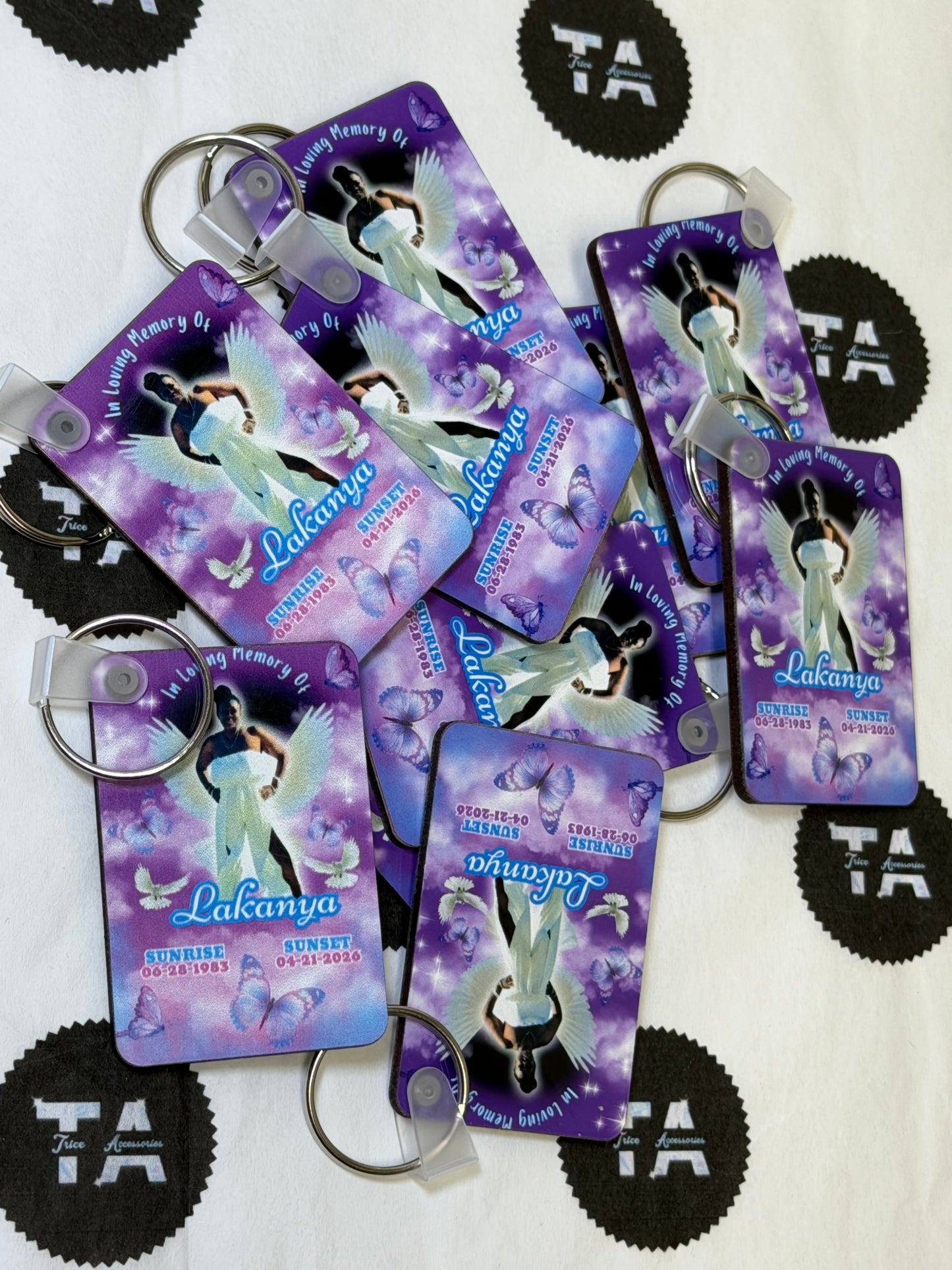 Memorial  Keychain