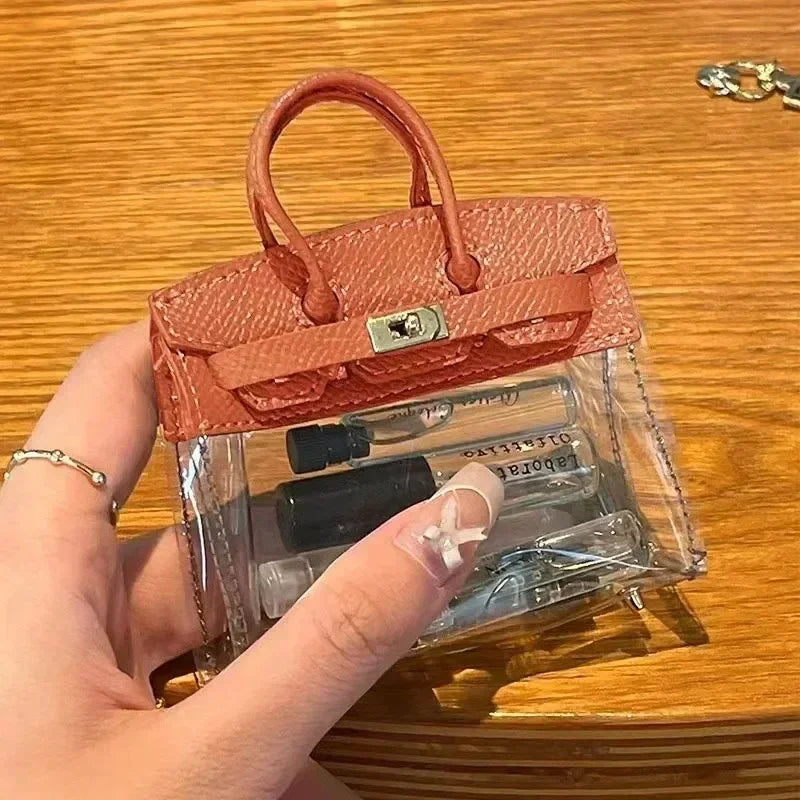 Car Keys Transparent Small Handbag