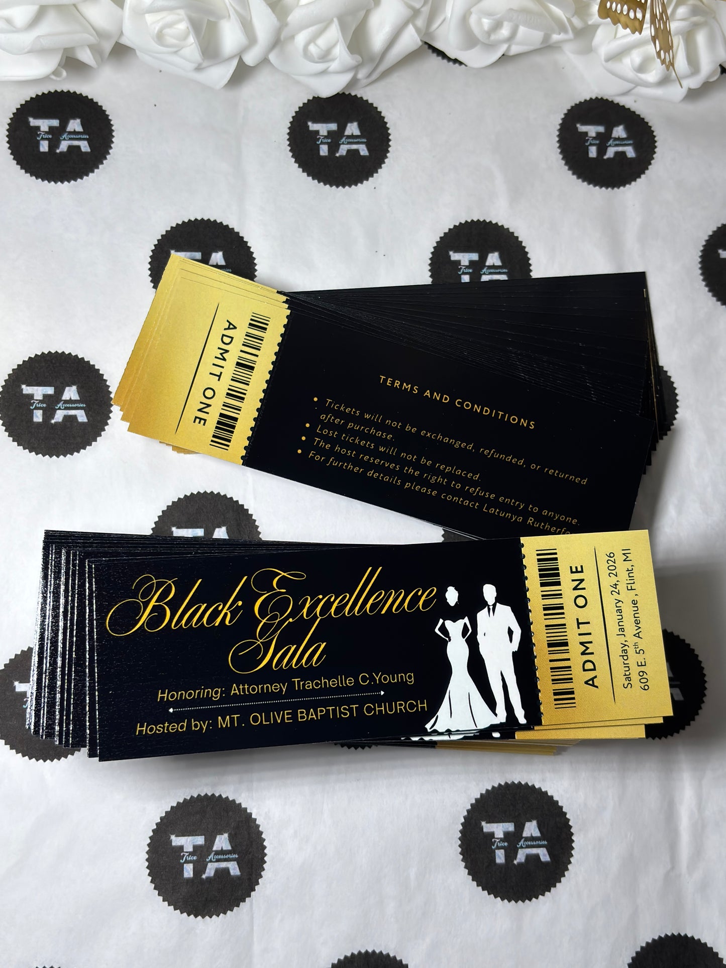 Custom Event Tickets