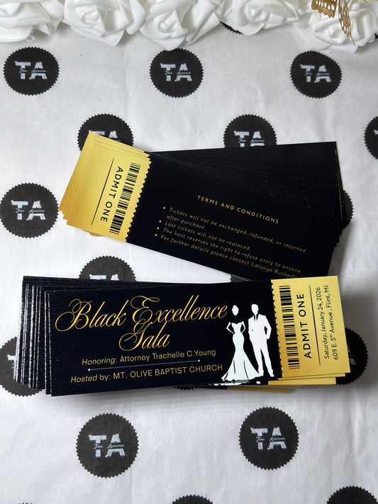 Custom Event Tickets