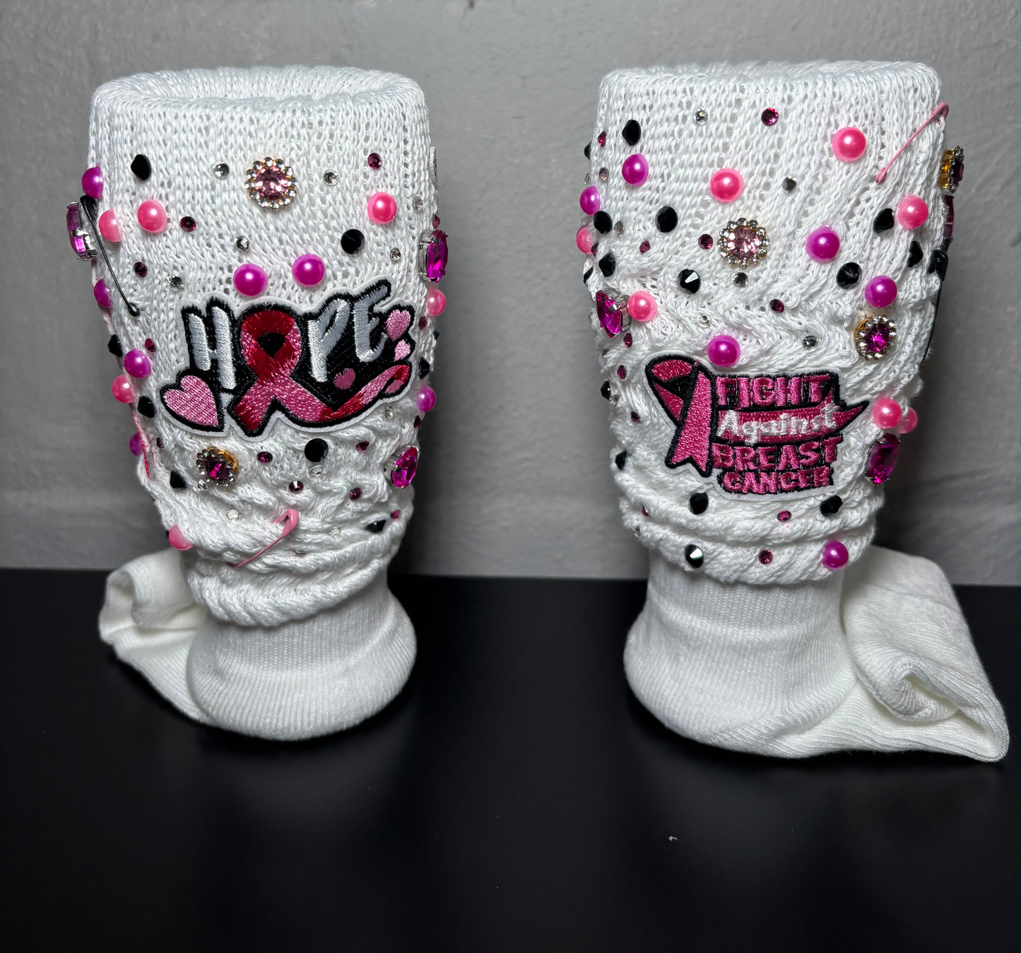 Breast Cancer Junk Socks