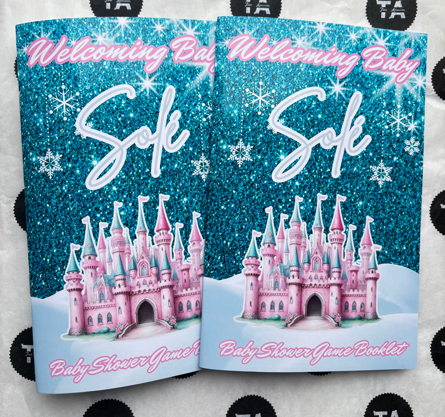 Baby Shower Game Book