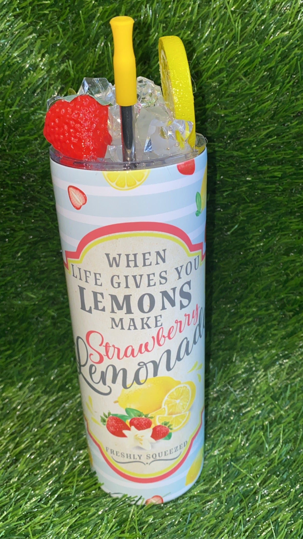 Lemons Tumbler on ICE