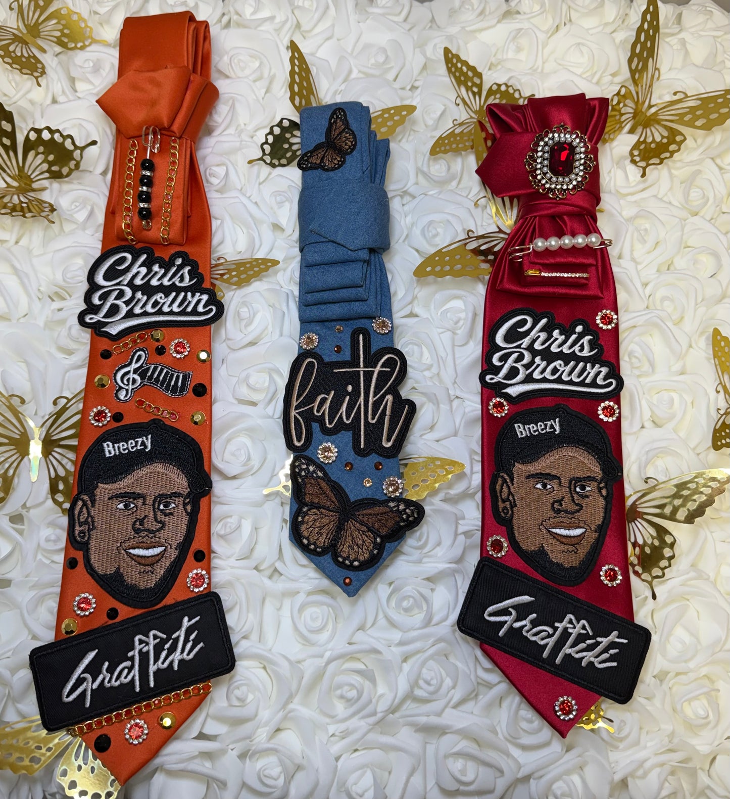 Chris Brown Neck Tie