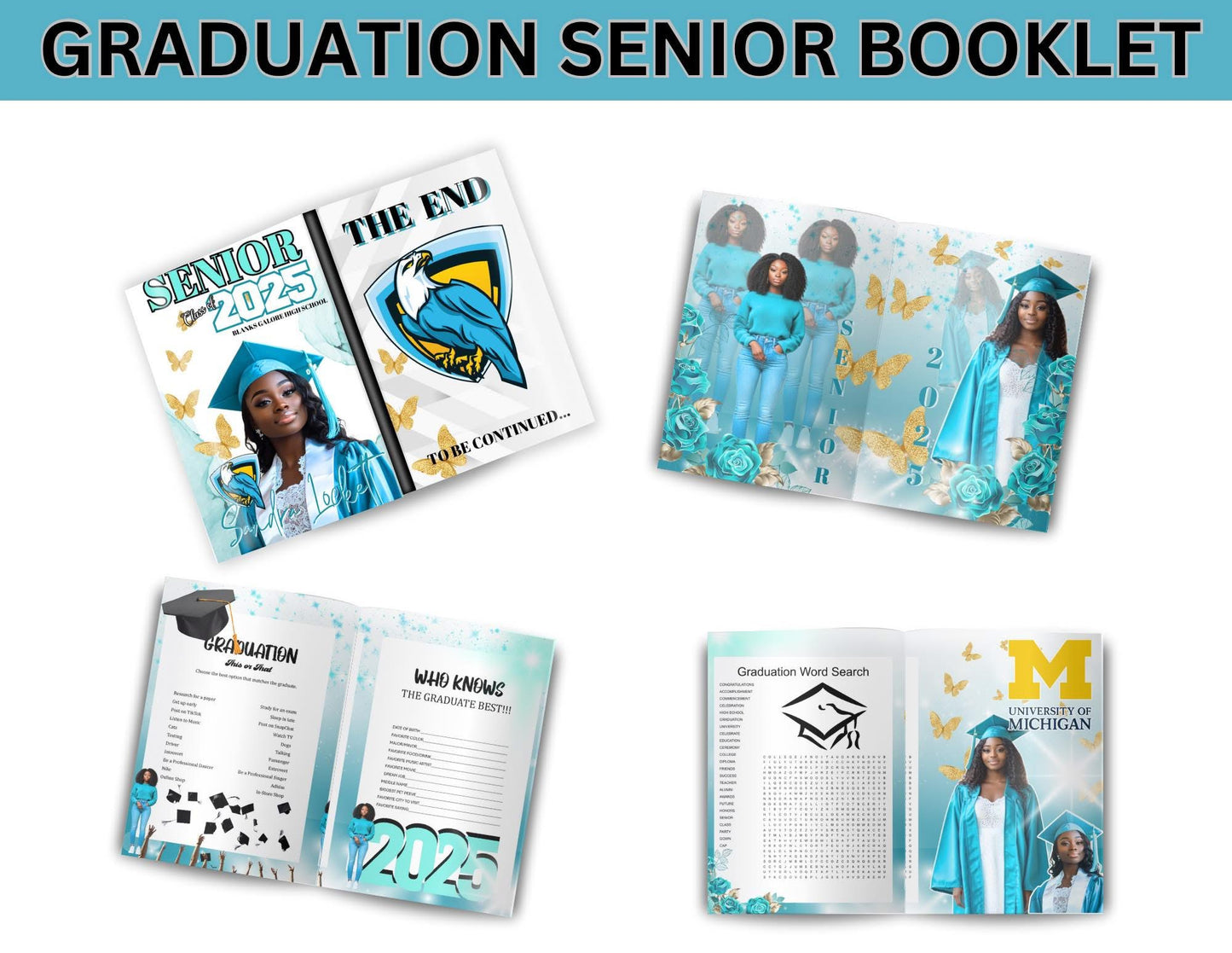 Graduation Senior Booklet