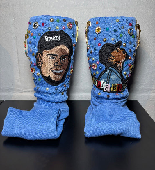 Chris Breezy Junk Socks