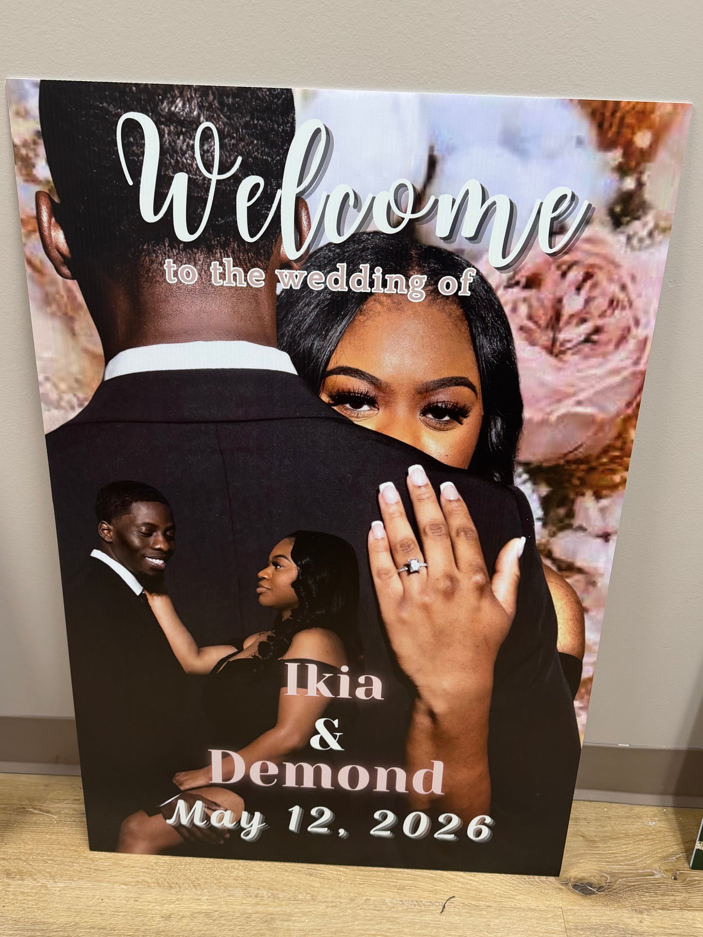 Welcome sign