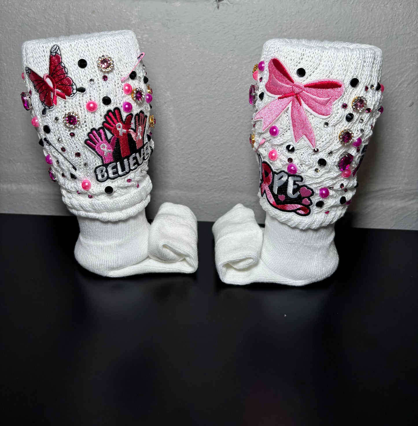 Breast Cancer Junk Socks