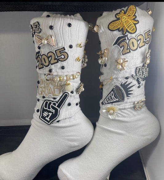 Graduation Junk Socks