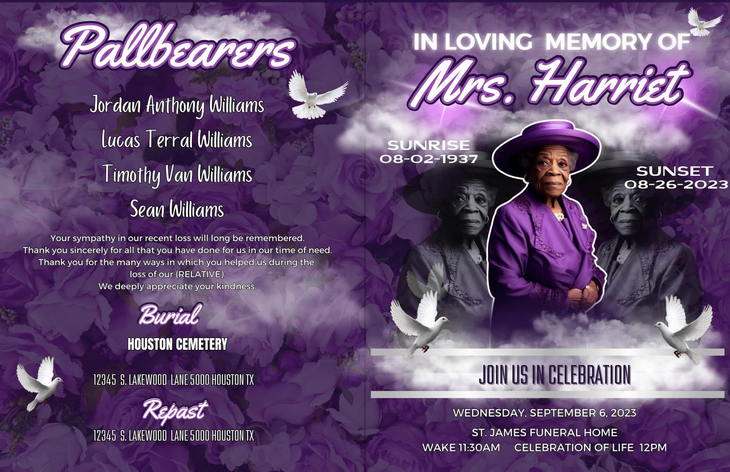 Memorial Obituaries
