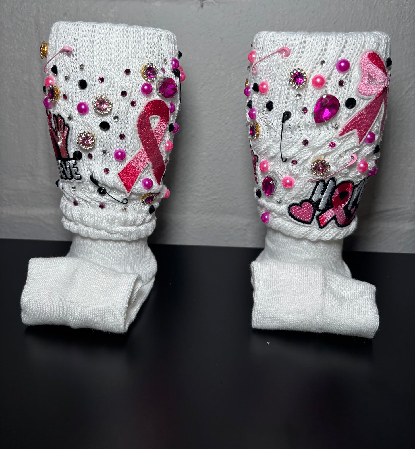 Breast Cancer Junk Socks