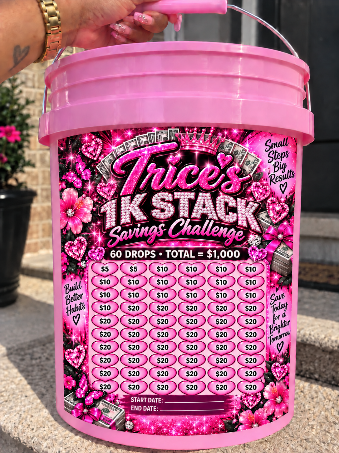 Saving Challenge Buckets