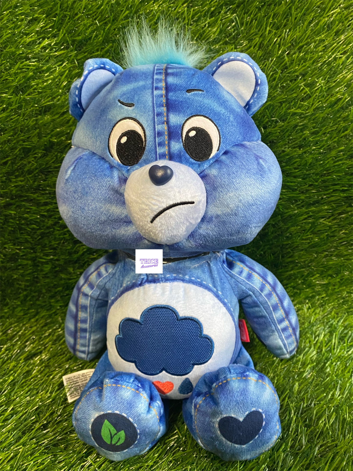 Denim Care Bear Jars