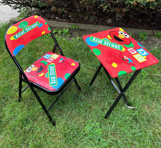 Custom TV Tray and Chair Set