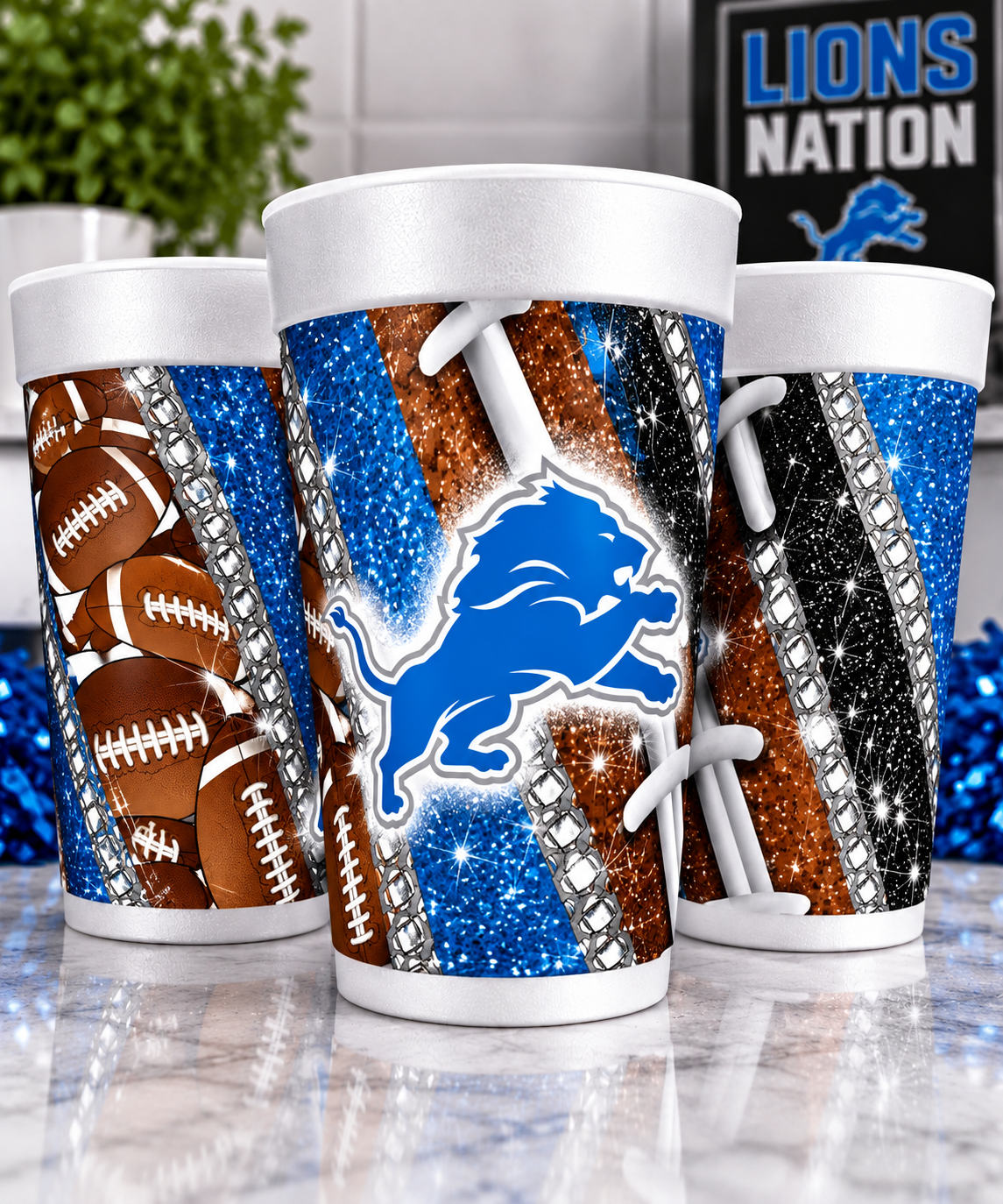 Foam Cup and Bonus Template Wrap