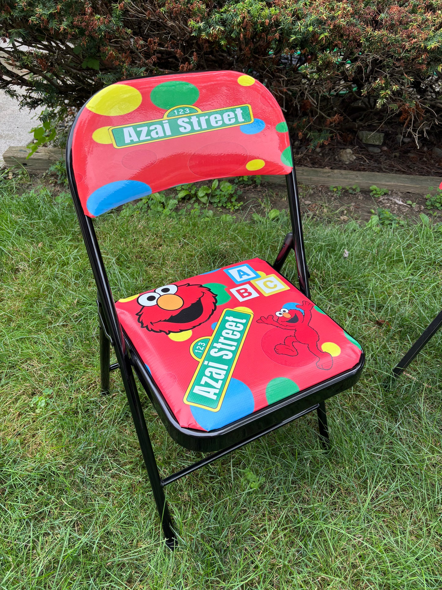 Custom TV Tray and Chair Set