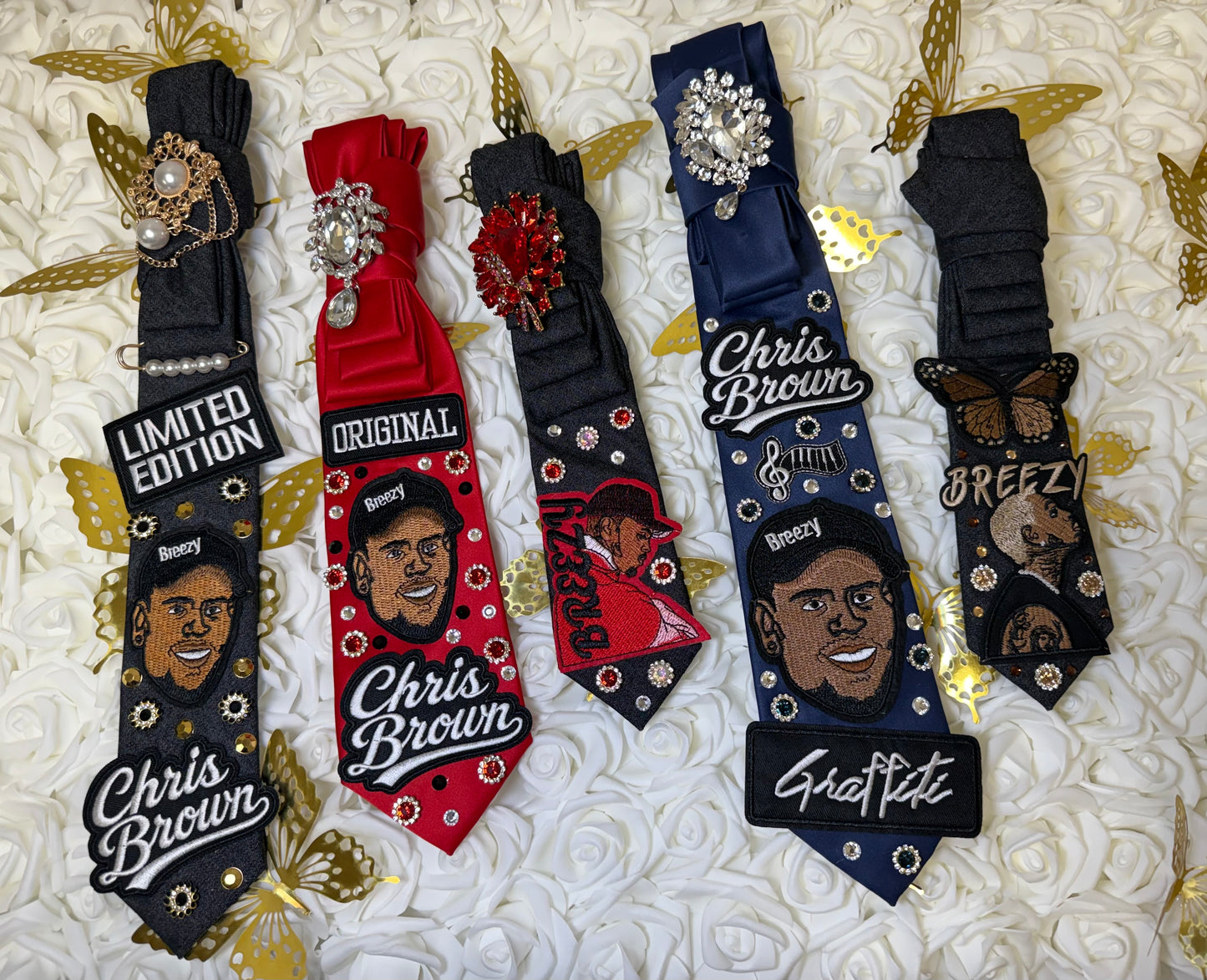 Chris Brown Neck Tie