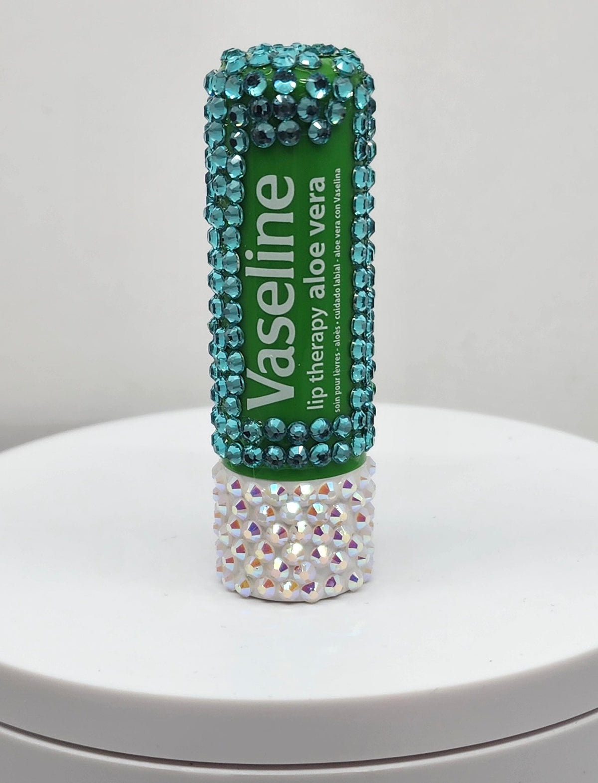 Bling  Vaseline Lip Therapy Stick  bedazzled with rhinestones