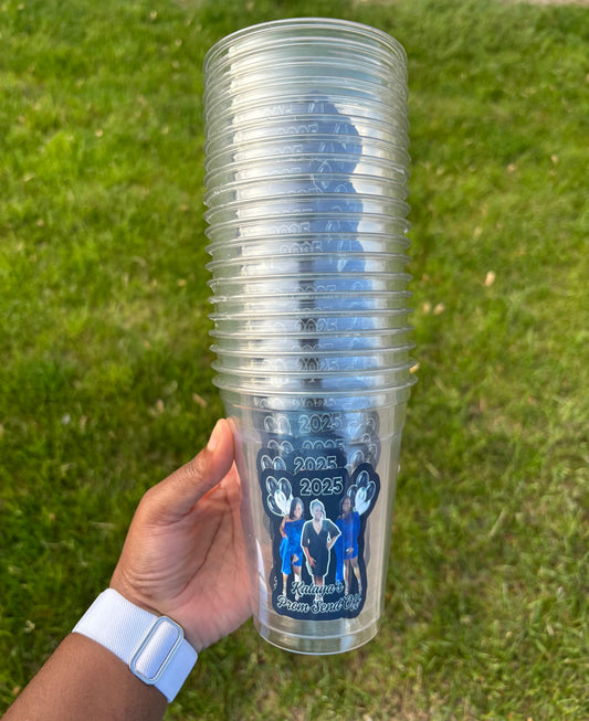 Custom Tall Cups