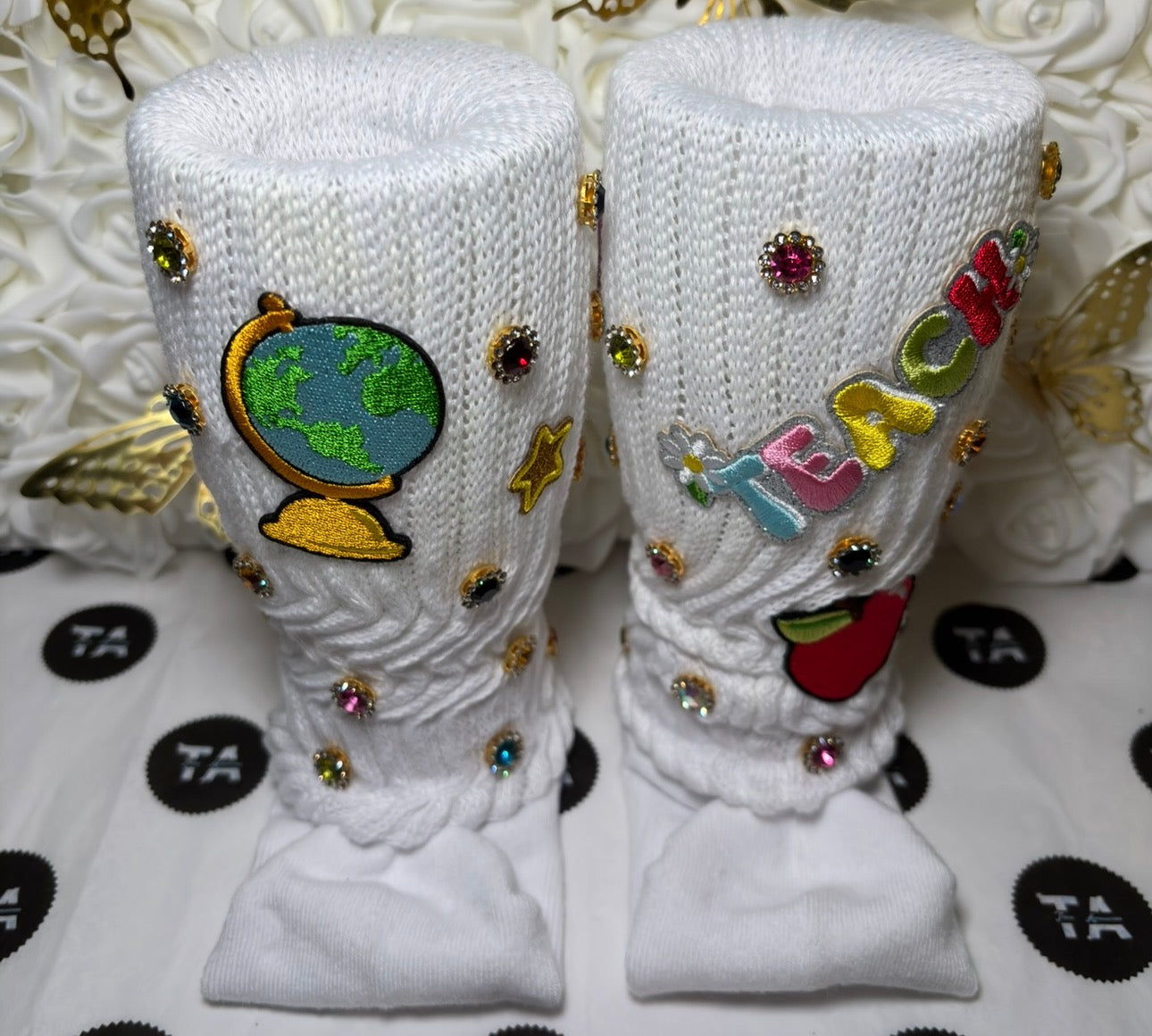 Teacher Junk Socks