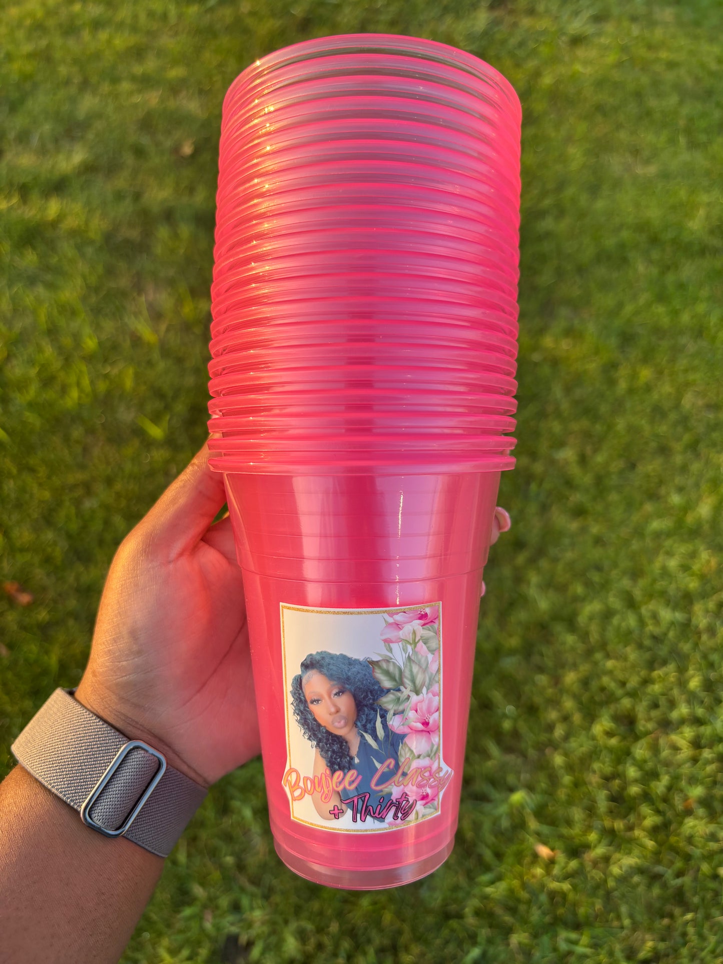 Custom Tall Cups