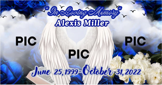Editable Grave Marker Template