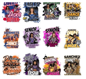 Dance Editable Canva Designs (15 total)