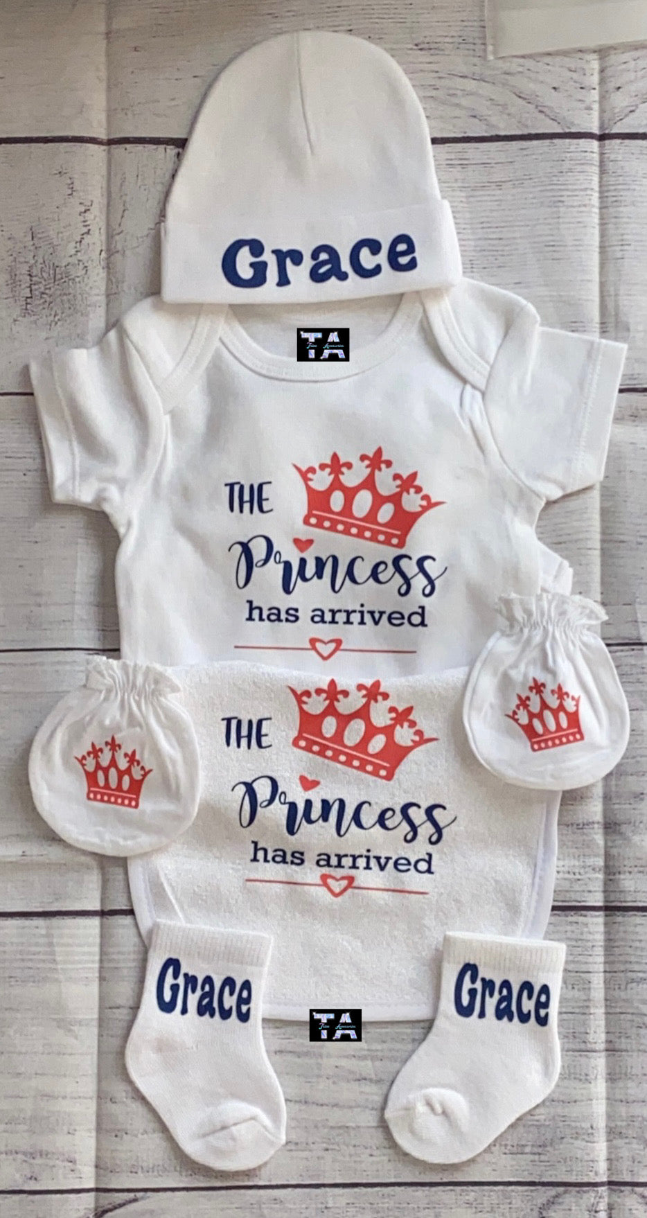 Conjunto de llegada del bebé