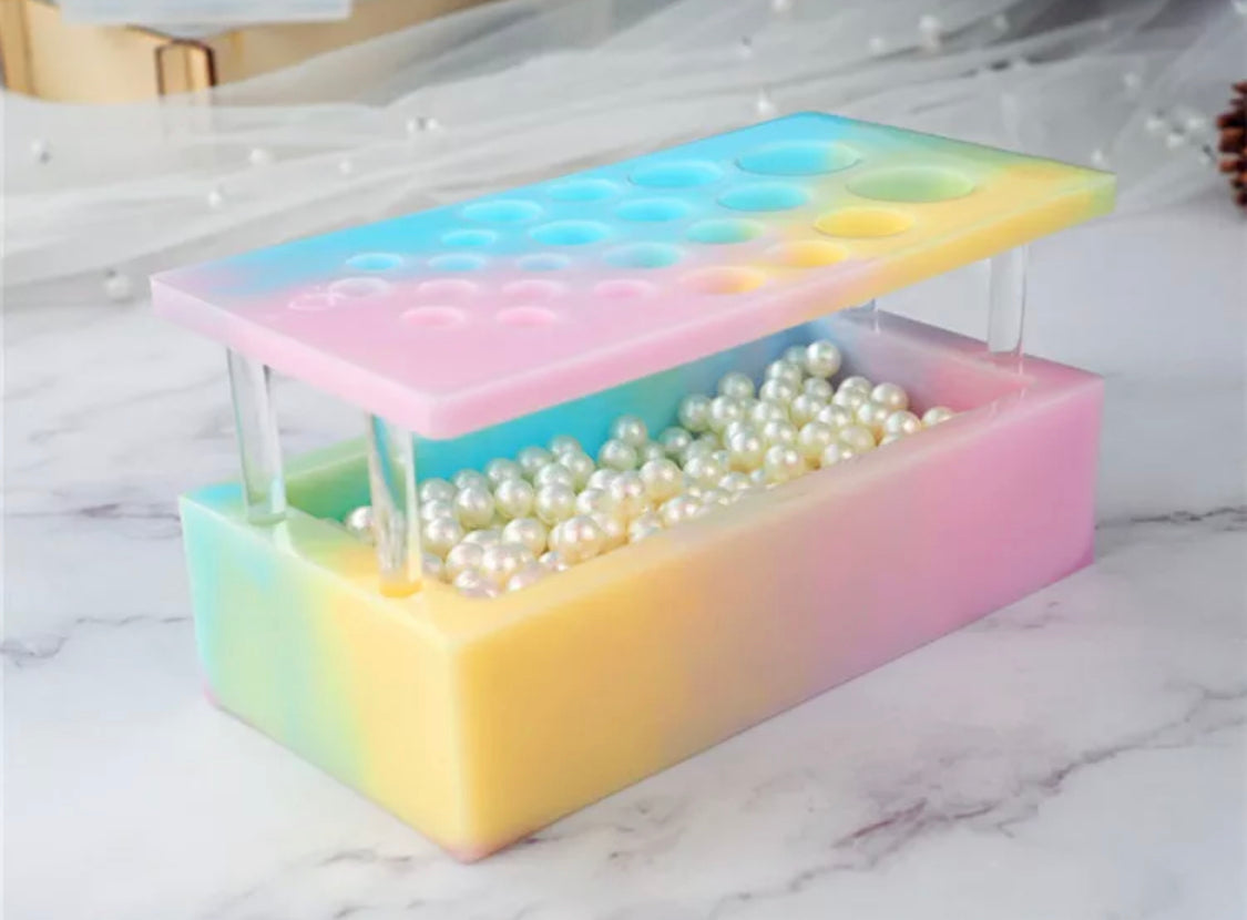 Brush Holder Silicone Mold