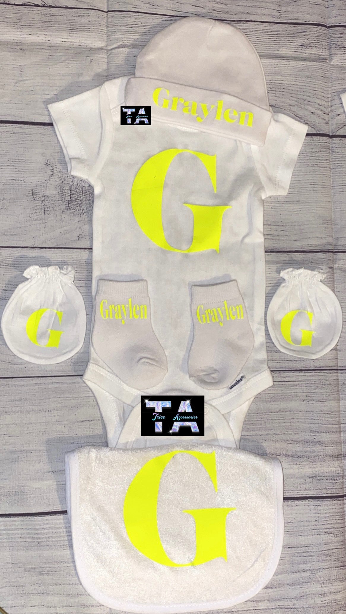 Baby INITIALS Set